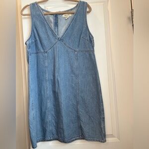 Madewell Light Blue Denim Dress